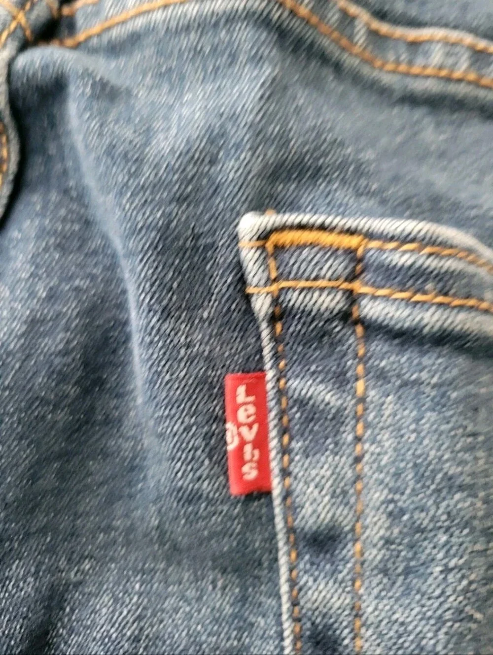 Vintage Y2k Levi's  502 Jeans 34x30 Dark Blue Wash Denim Straight Leg Mid Rise